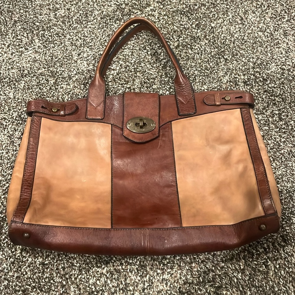 Fossil Vintage Reissue Weekender Tote